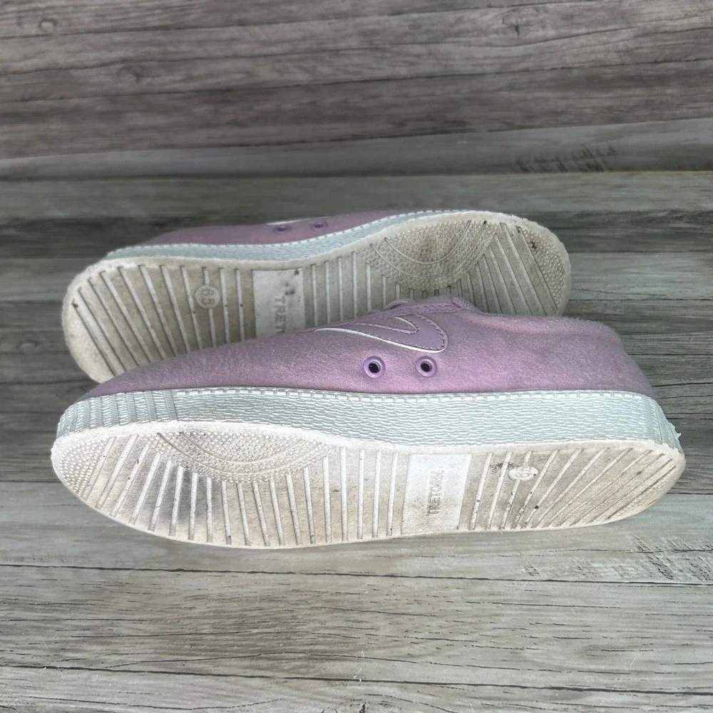 Tretorn Womens Nylite Plus Wool Sneakers Pink 6.5